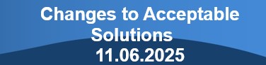 25061changs to Acceptable Solutions