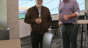 Gary C & Nick - guest Arriving